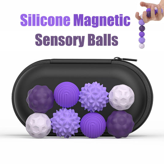 Silicone Magnetic Fidget Balls for Anxiety Relief