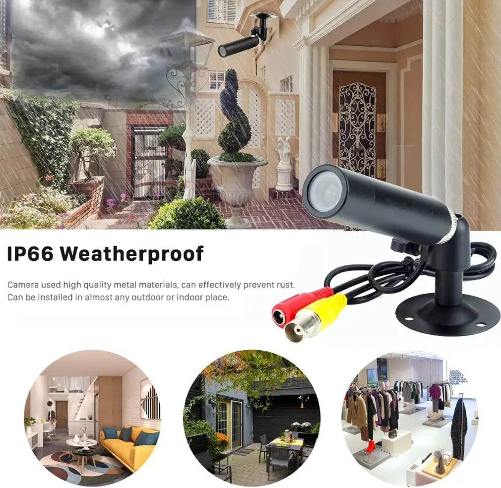 Uvusee 1000TVL Mini Bullet CCTV Security Camera