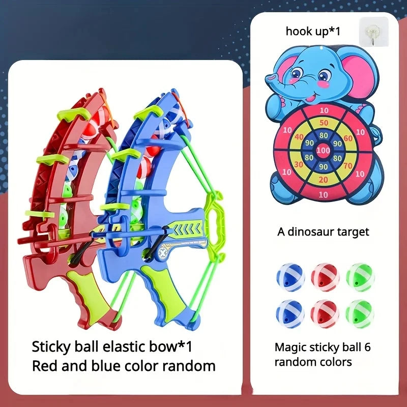 Montessori Slingshot & Sticky Ball Target Game for Kids