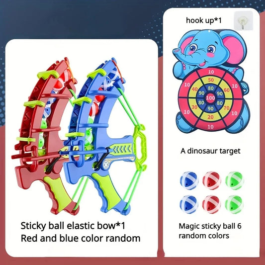 Montessori Slingshot & Sticky Ball Target Game for Kids