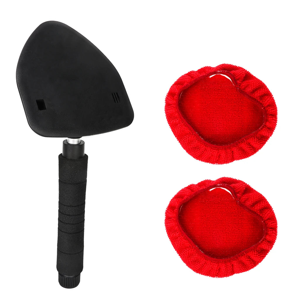180° Telescopic Car Wash Brush – Long Handle Window Cleaner