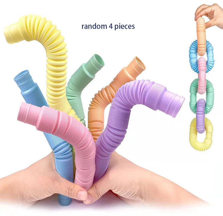 Mini Pop Tube Fidget Set – Build & Relax