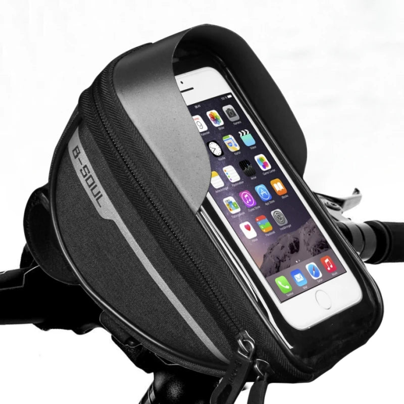 1L Bicycle Frame Bag with Touch Screen Phone Holder