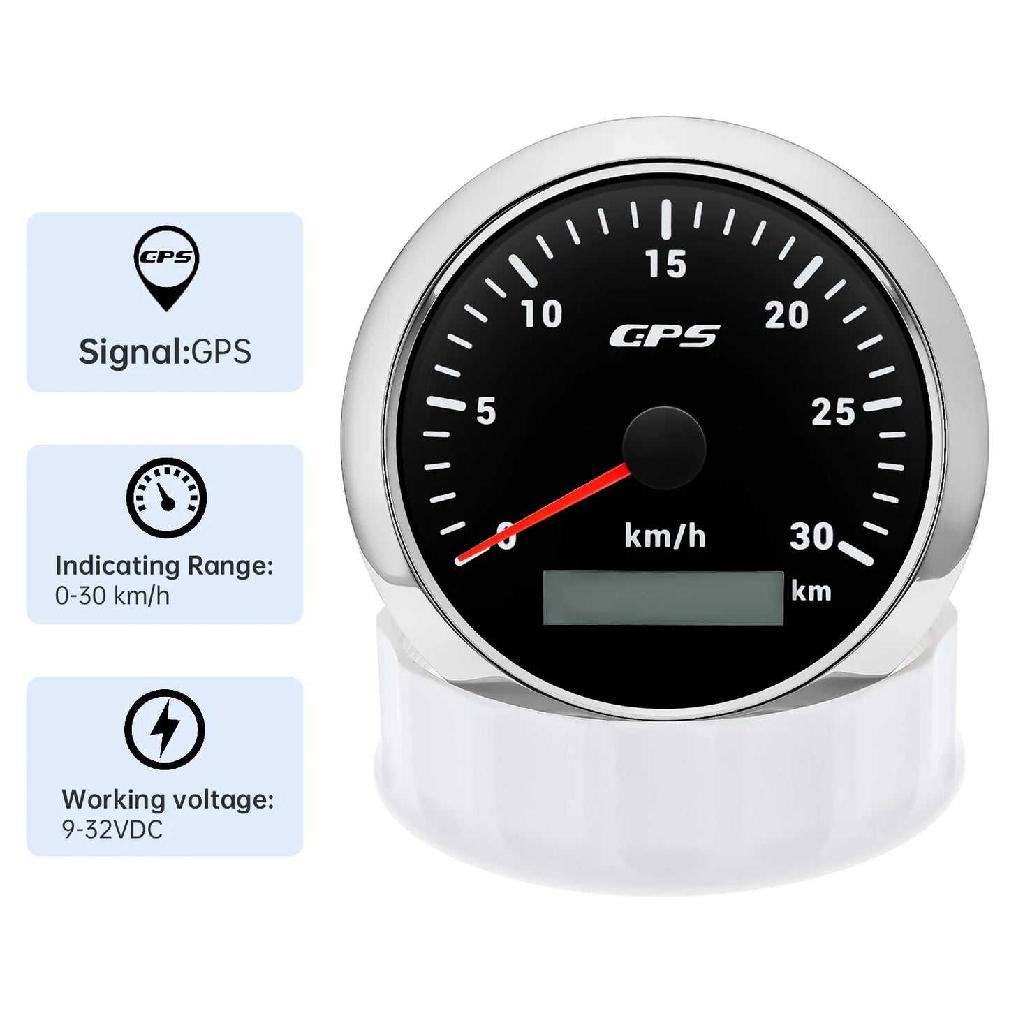 GPS Speedometer Gauge – Accurate Speed for Any Ride!
