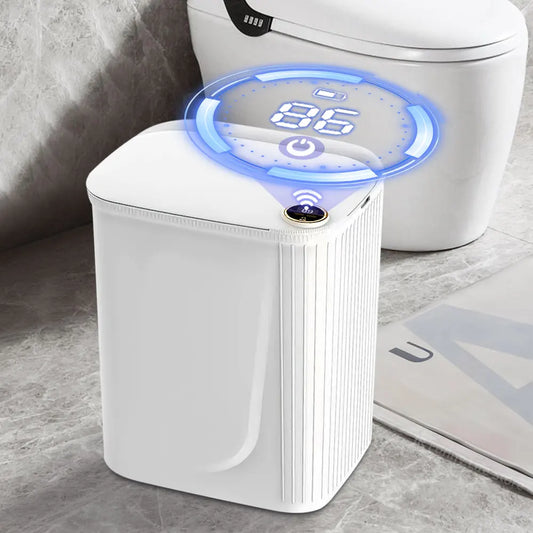 20L Smart Sensor Trash Can with Rechargeable Display