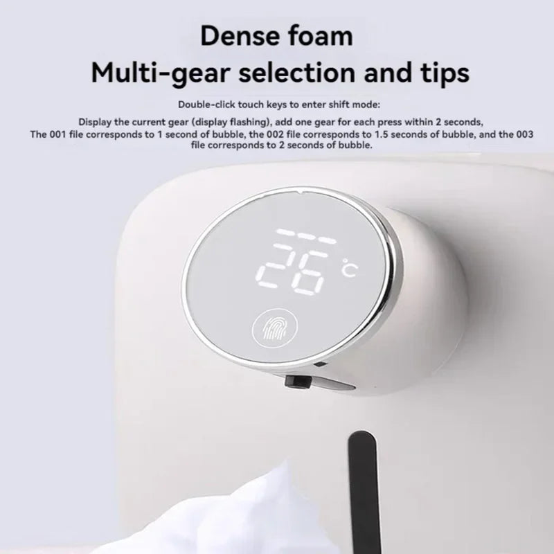 Smart Foam Hand Sanitizer Dispenser – Wall Mounted