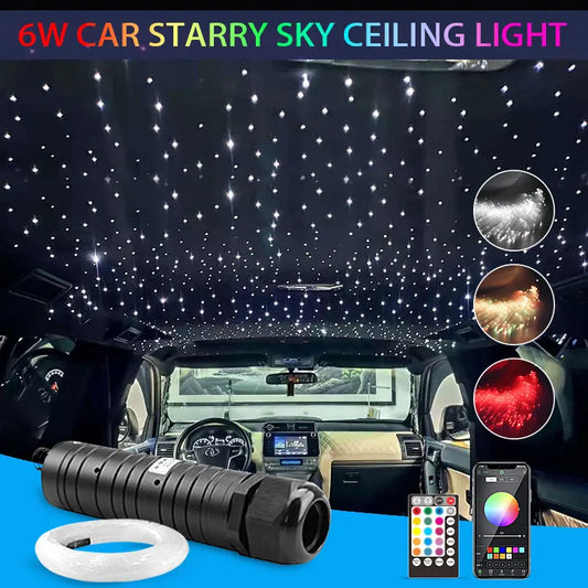 6W Car Starry Sky LED Roof Lights