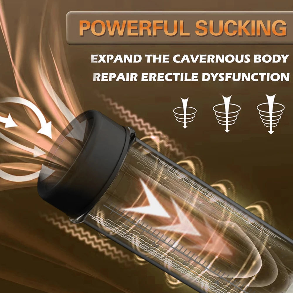 Electric Penis Enlargement Pump with Vibration