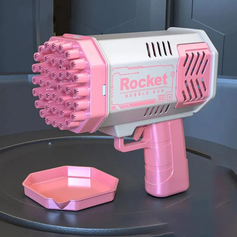40-Hole Electric Bubble Gun – Rocket Launcher Toy