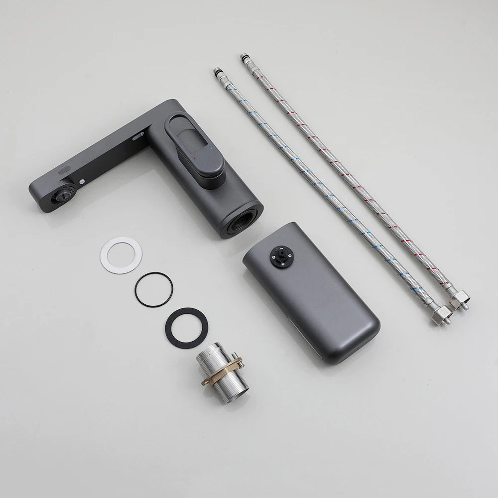 Touchless Bathroom Faucet with Soap Dispenser