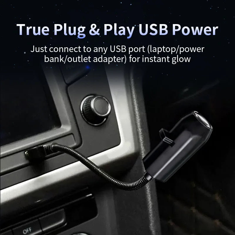 360° Rotating Halloween Skull LED Projector Light