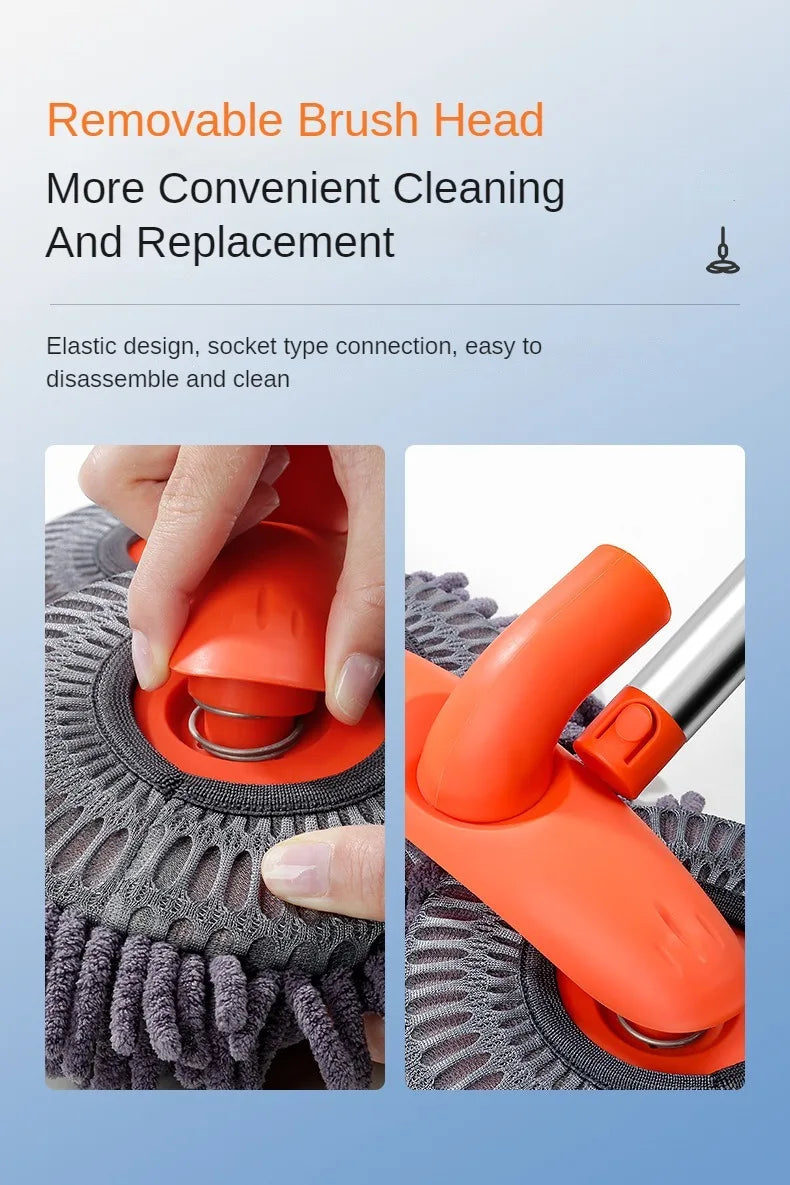 Telescopic Double-Head Car Wash Mop