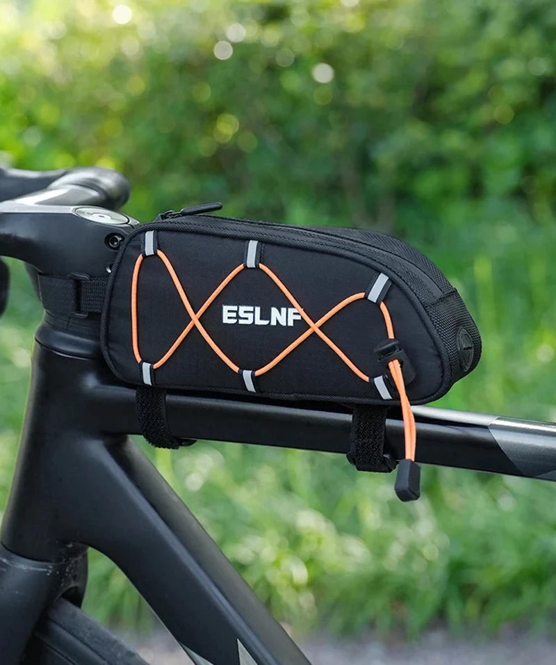 Top Tube Bicycle Bag – Frame & Saddle Storage with Phone Holder