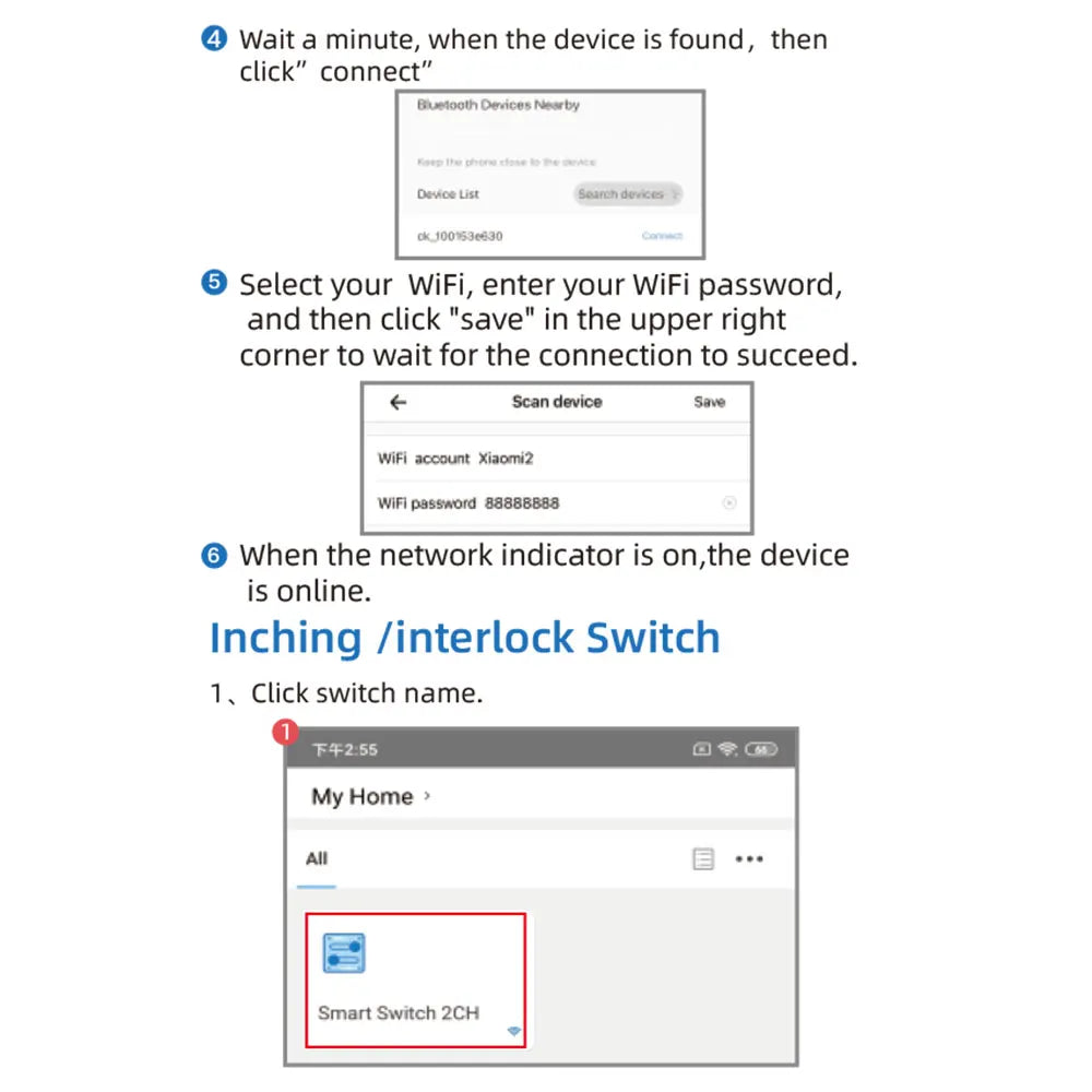 Smart WiFi Dual-Channel Switch with eWeLink App