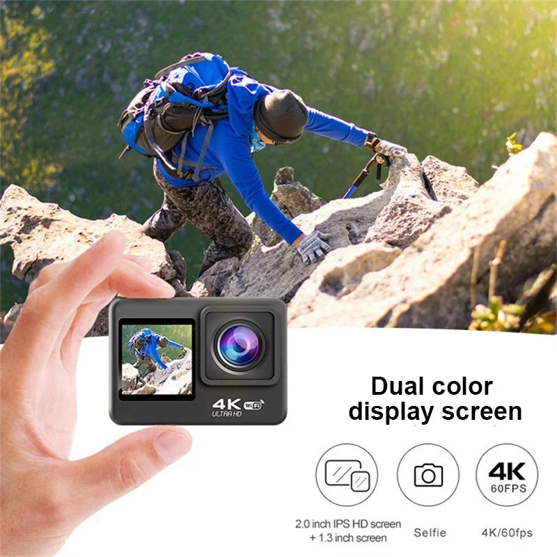 Shoot smooth 4K footage with this action camera!