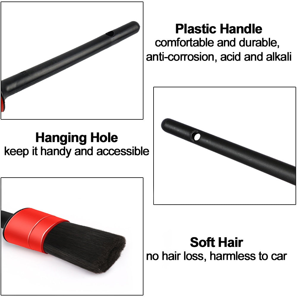 Detail your car like a pro with this brush set!