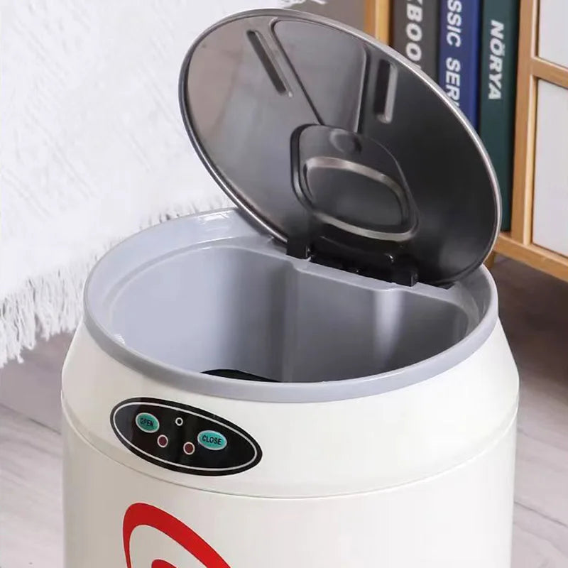 Smart Sensor Trash Can with Lid – Large Capacity