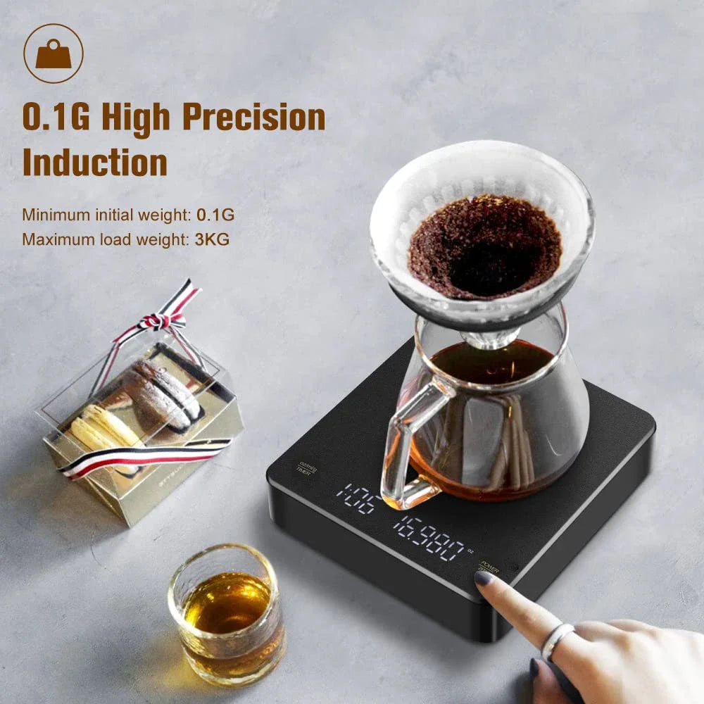Digital Coffee Scale with Timer – Precision Meets Style in Your Kitchen