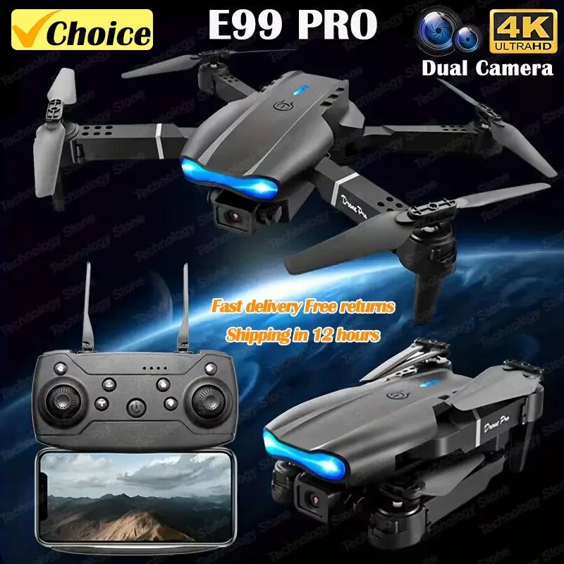 E99 Pro Drone Quadcopter Remote Control Handle Four Axis