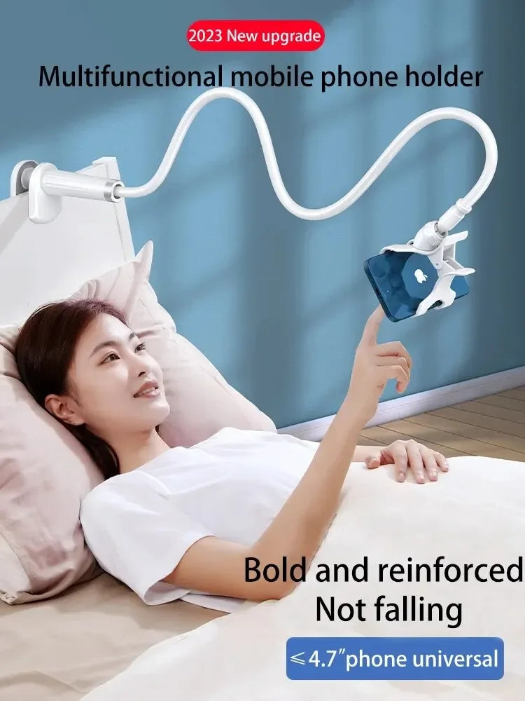 360 Clip Mobile Phone Holder Stand Portable Flexible  Desktop Bracket Desk Mount Stand Base