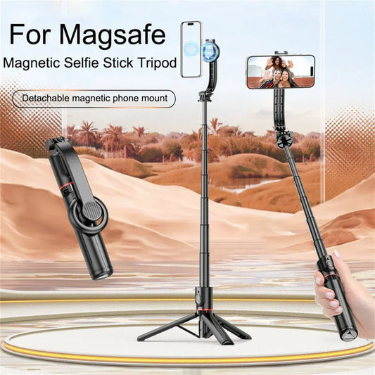Magnetic Mini Selfie Stick Tripod – Pocket-Sized, Pro-Level Shots!