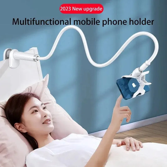 360 Clip Mobile Phone Holder Stand Portable Flexible  Desktop Bracket Desk Mount Stand Base