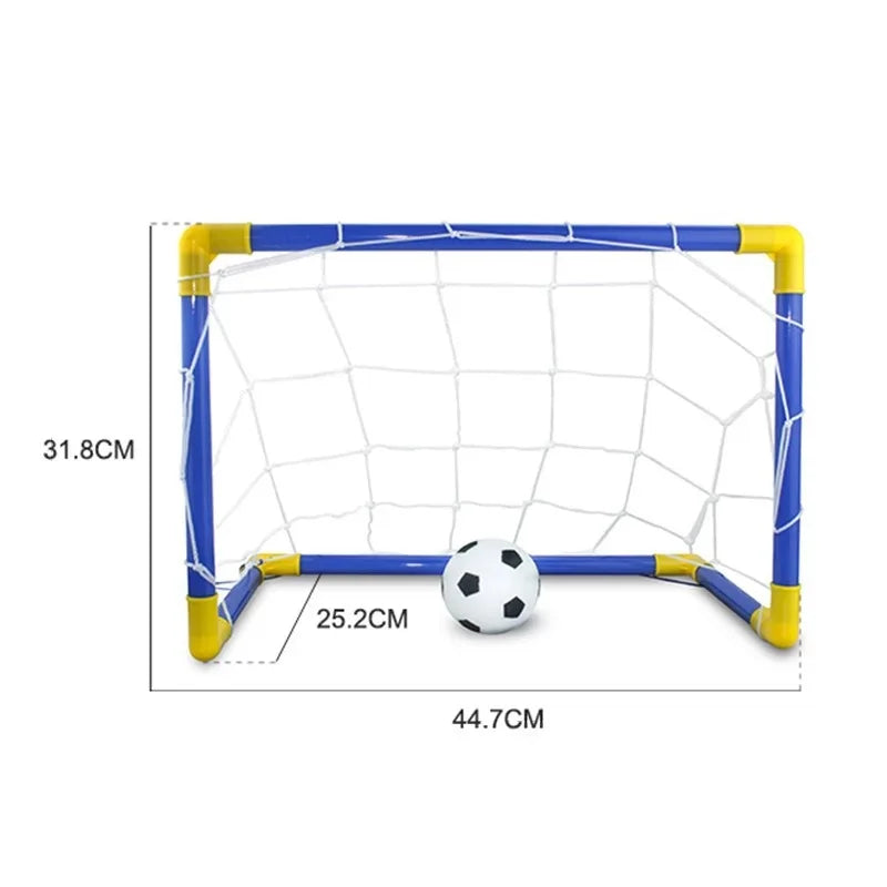 Mini Folding Football Goal Set for Kids