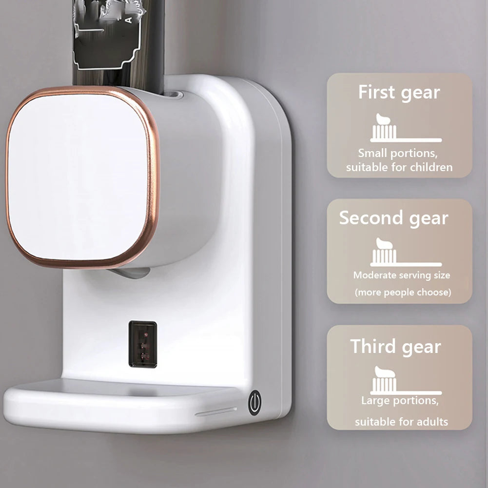 Smart Automatic Toothpaste Dispenser Wall Mounted