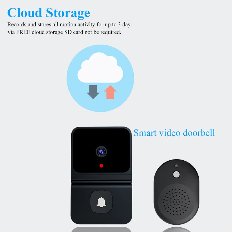 Z30 Smart WiFi Video Doorbell with Night Vision