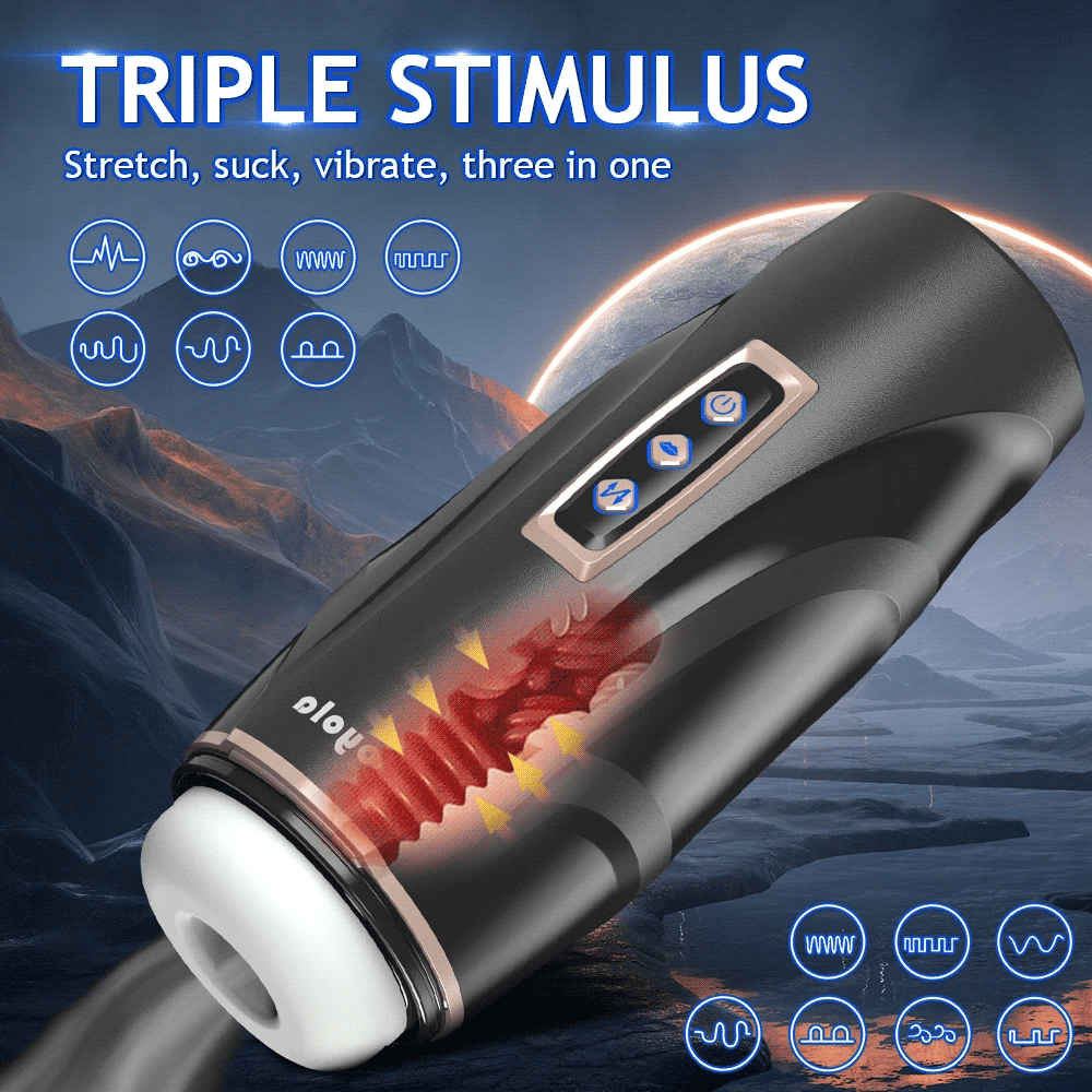 Automatic Thrusting & Sucking Male Stroker