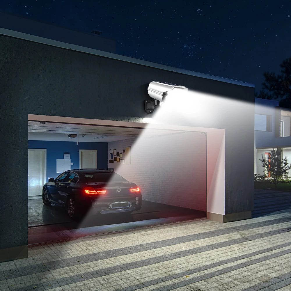 Smart Solar Wall Lamp with Motion Sensor