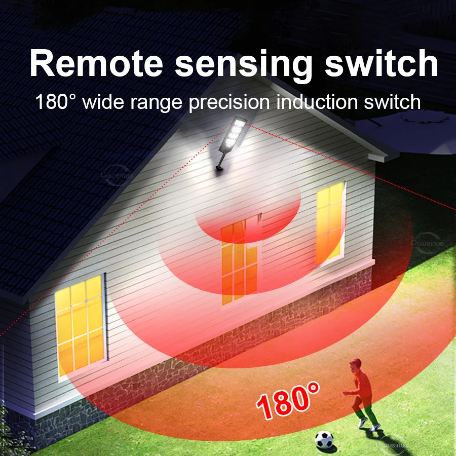 Outdoor Solar LED Garden Light with Motion Sensor
