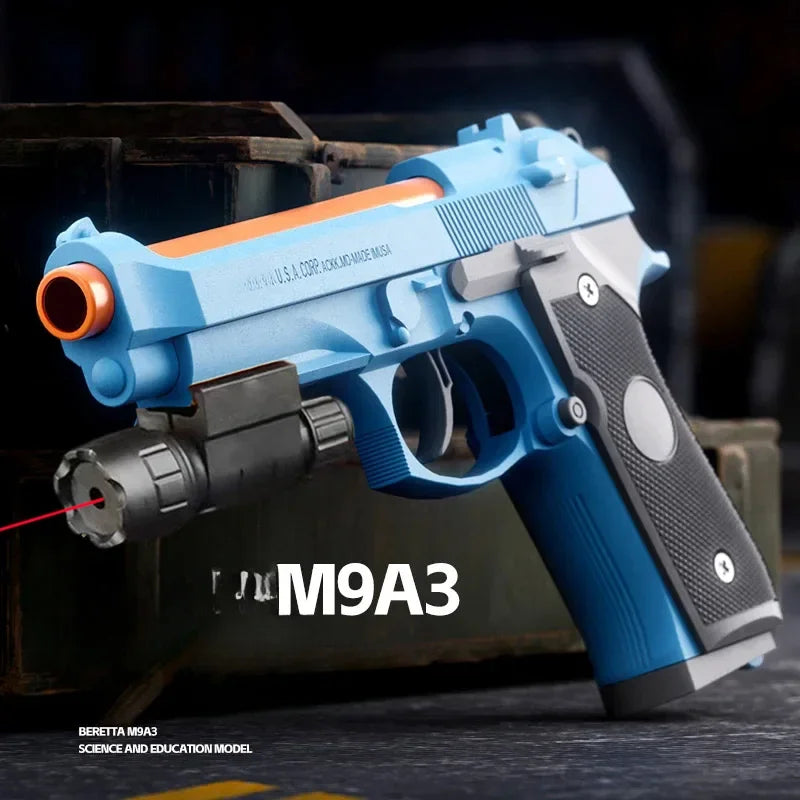 M9A3 Airsoft Pistol Toy – Shell Ejecting Fun