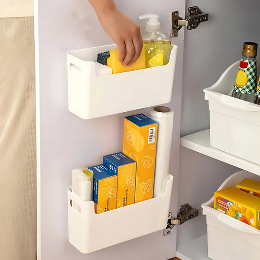Non-Perforated Cling Film & Spice Rack Organizer