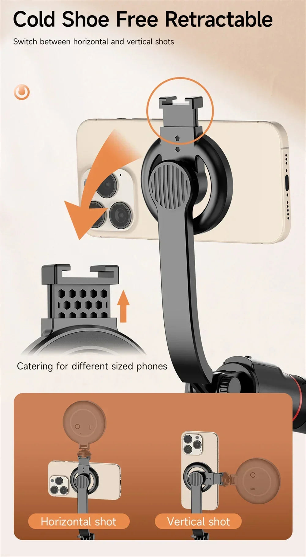 Magnetic Mini Selfie Stick Tripod – Pocket-Sized, Pro-Level Shots!