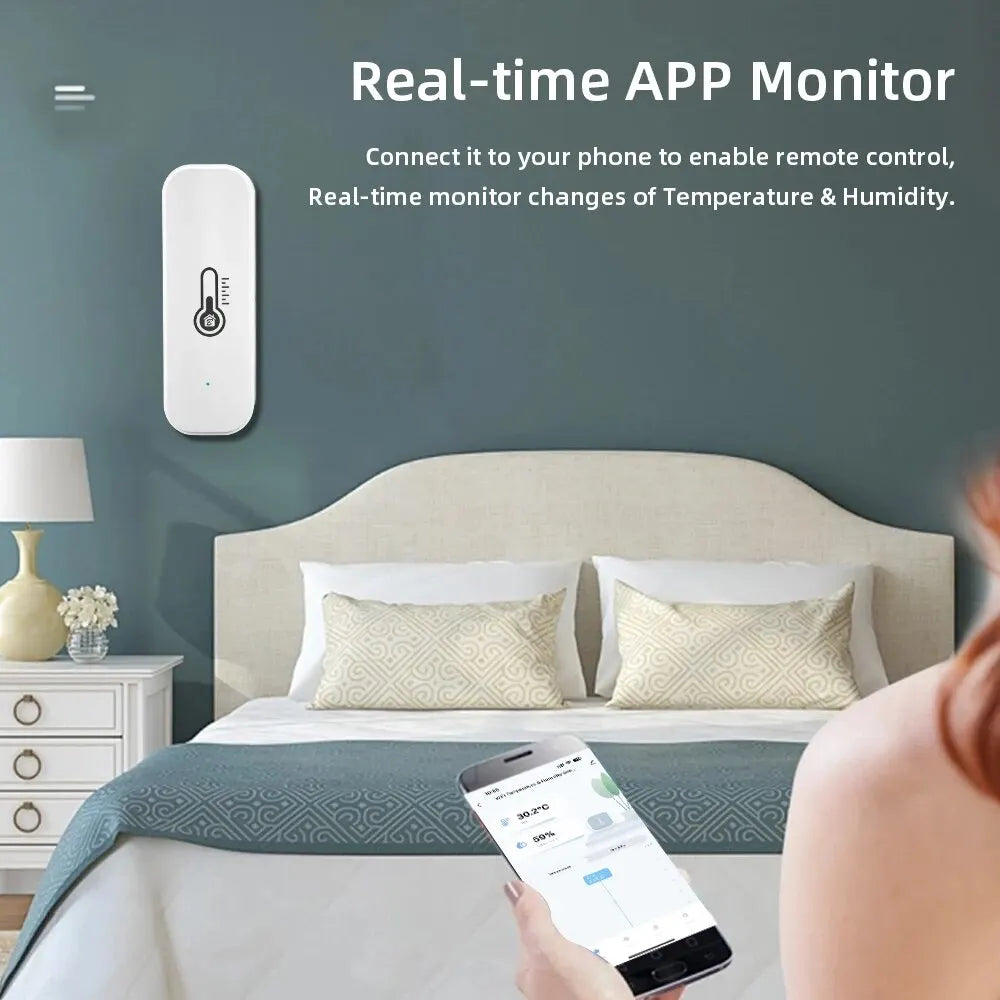 Tuya Bluetooth Temperature & Humidity Sensor - Clickilix