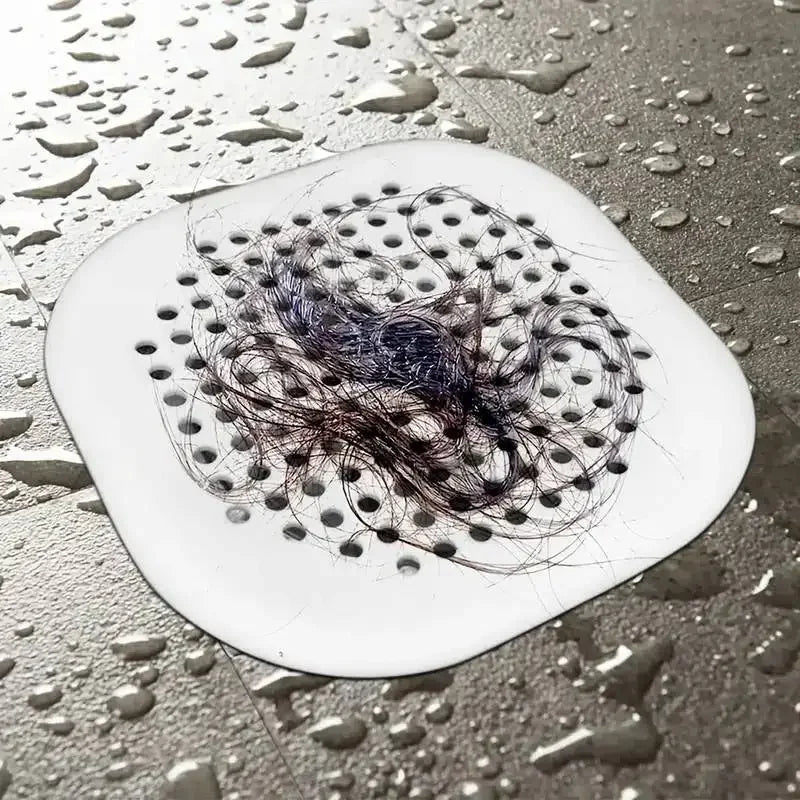 Durable Silicone Shower Drain Cover – Anti-Clog Design