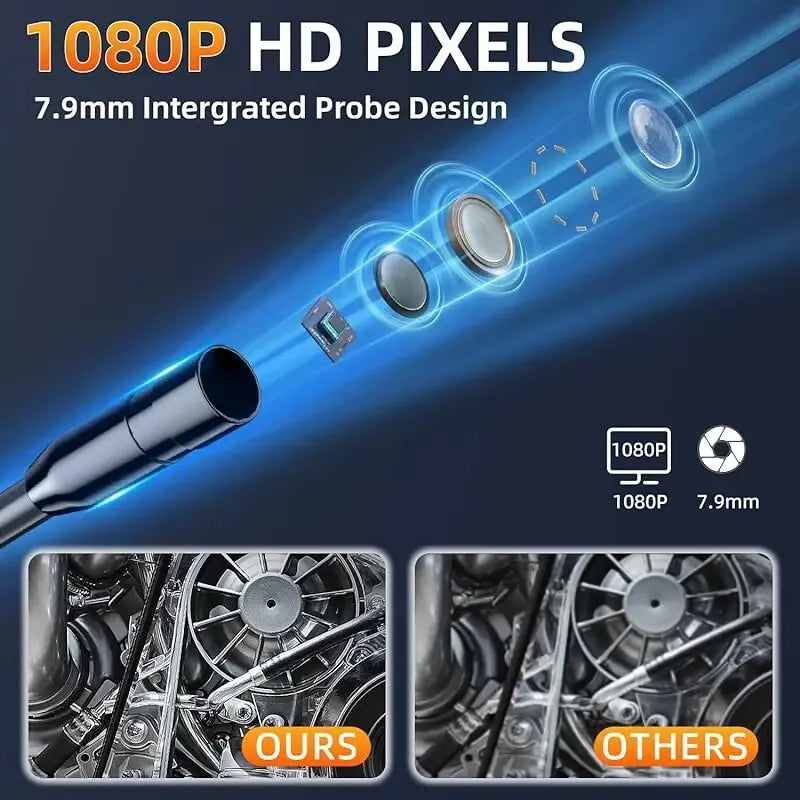 1080P Industrial Endoscope Camera – See the Unseen with Clarity!