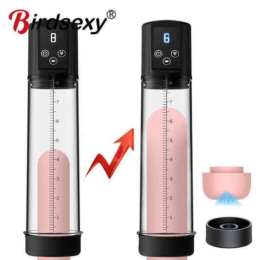 Electric Penis Enlargement Pump with Vibration