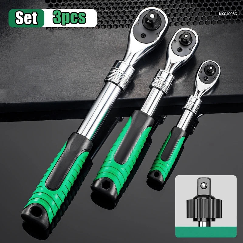 Telescopic Ratchet Wrench – Power & Reach in One Tool!