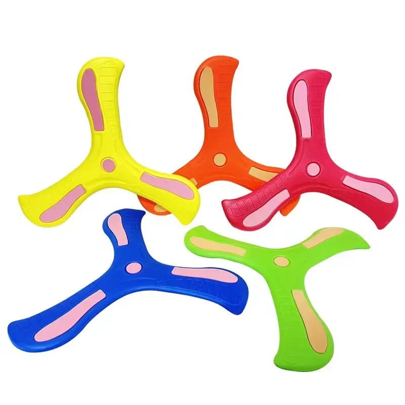 Soft 3-Leaf Boomerang Toy – Outdoor Fun for All Ages!