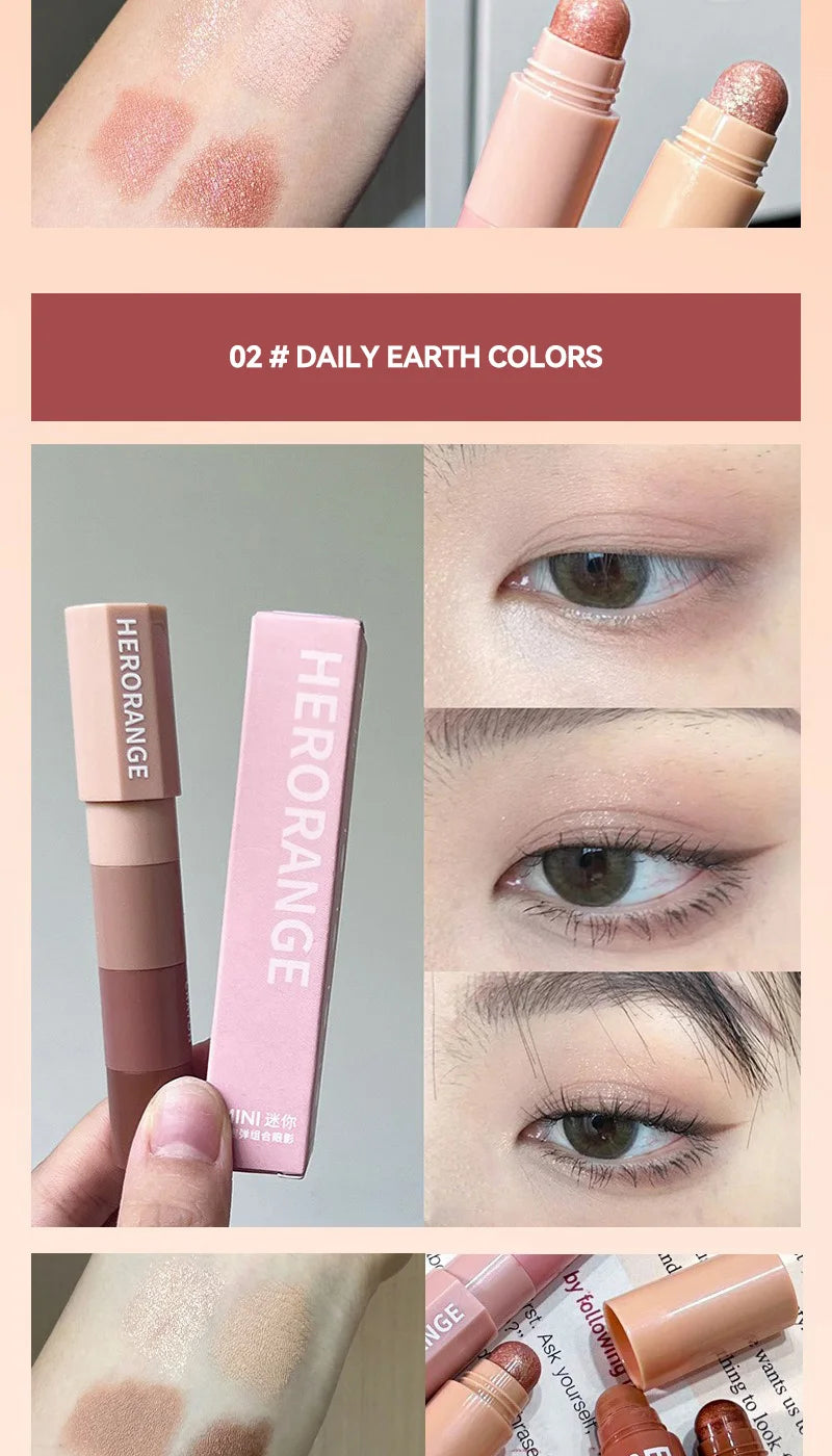 HERORANGE Mini Bullet Eye Shadow Stick