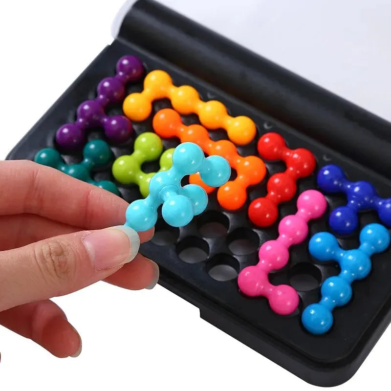120 Challenges IQ 3D Puzzle Board Game – Classic Pyramid Brain Teaser 🧠🔺