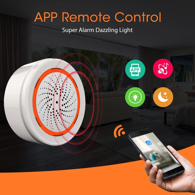 Smart Siren Alarm for Home Safety