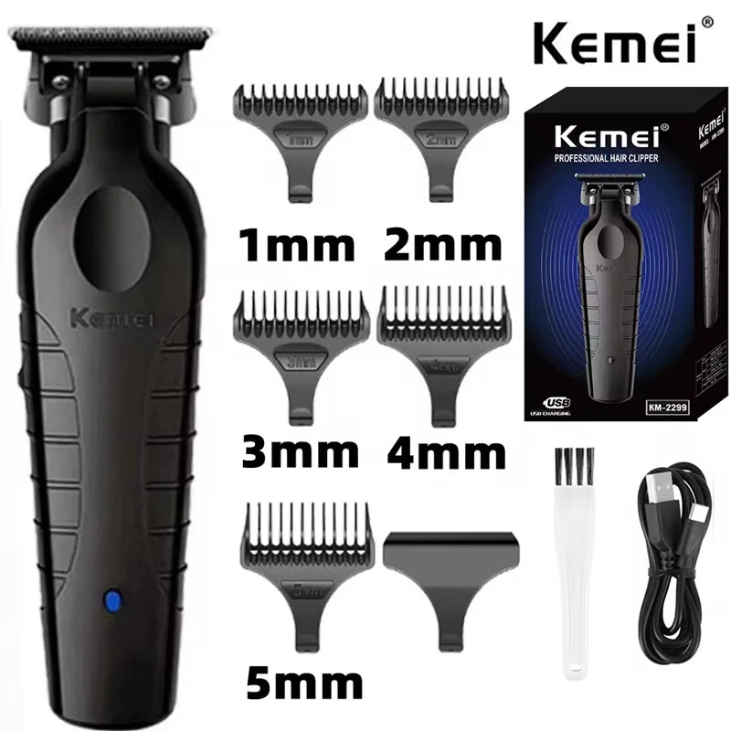 Kemei 2299 Cordless Zero-Gap Hair Trimmer
