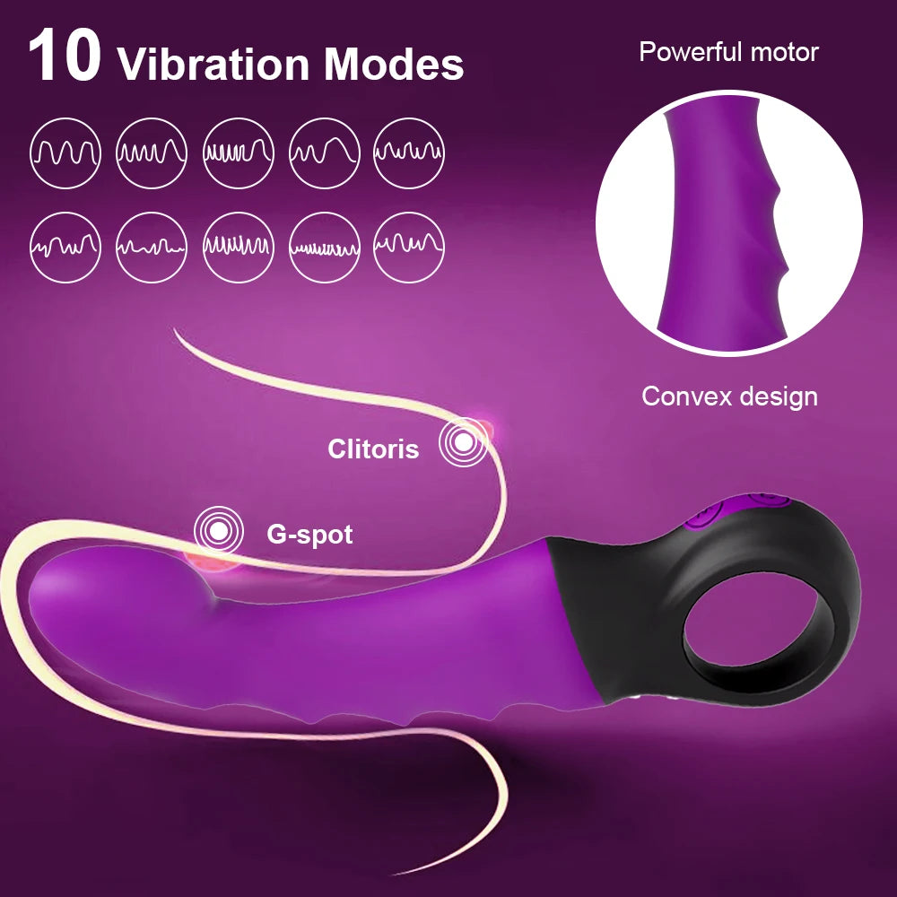 Powerful G Spot Clit Vibrator for Women