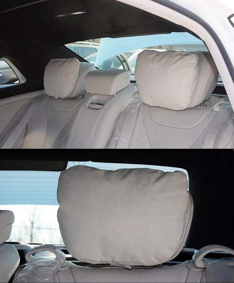 Luxury Car Neck Pillow – Adjustable Headrest for Maybach S-Class
