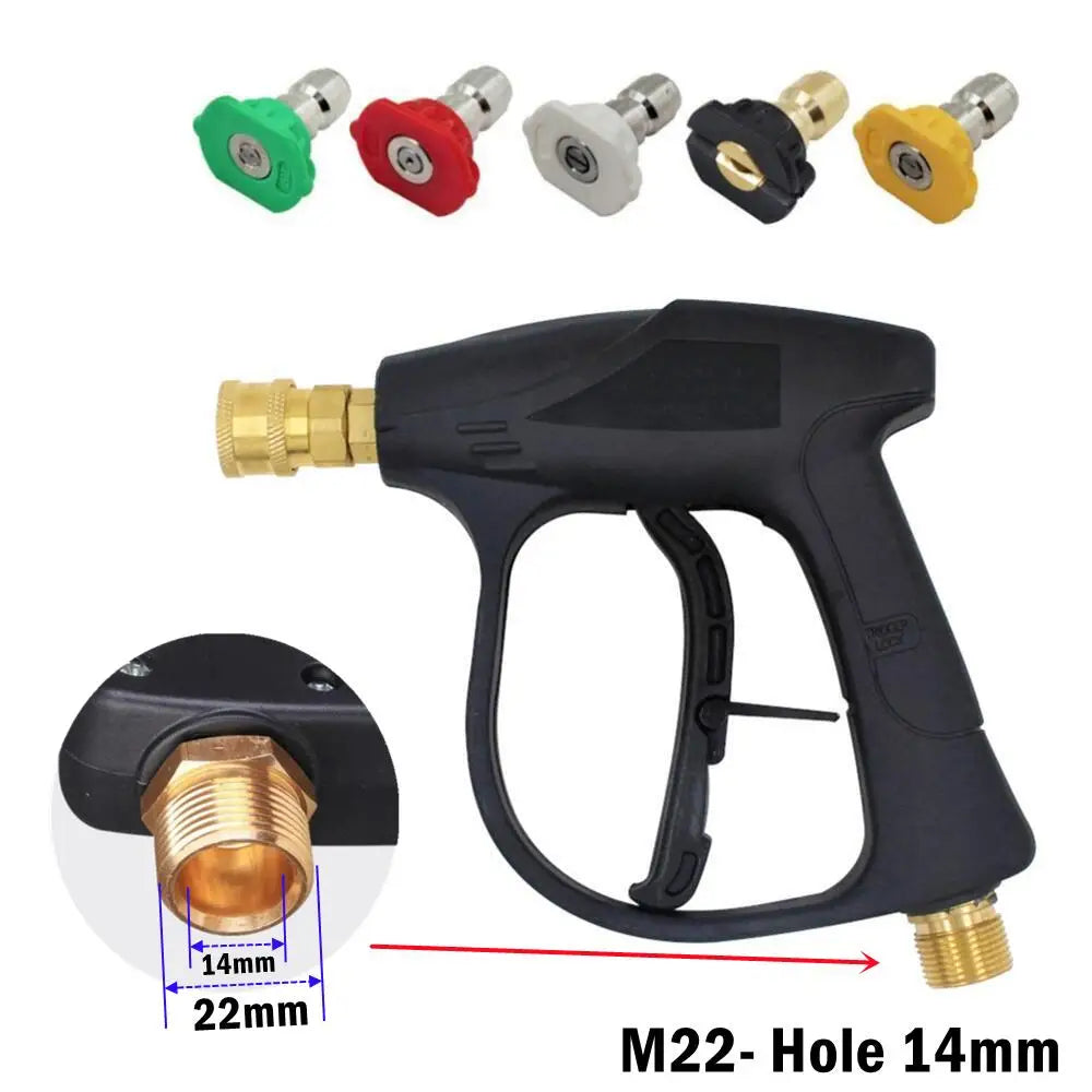 Short Handle Pressure Washer Gun – Power, Control, Precision!