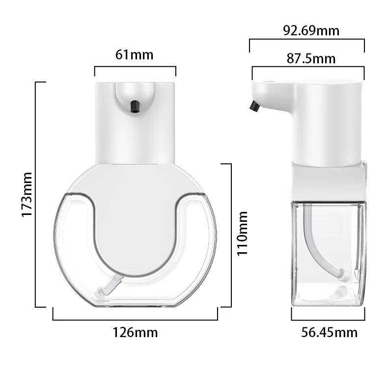 Touchless Smart Soap Dispenser 420ml – Wall-Mounted
