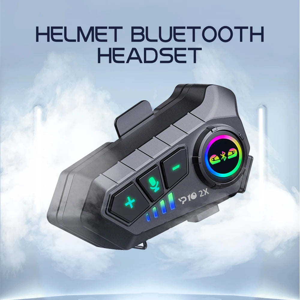 Kebidumei YP10 Bluetooth 5.3 Motorcycle Intercom